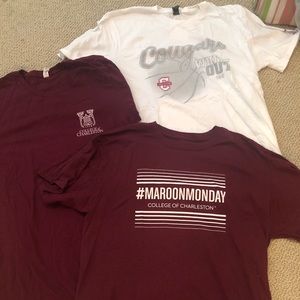 college of charleston t-shirt bundle!
